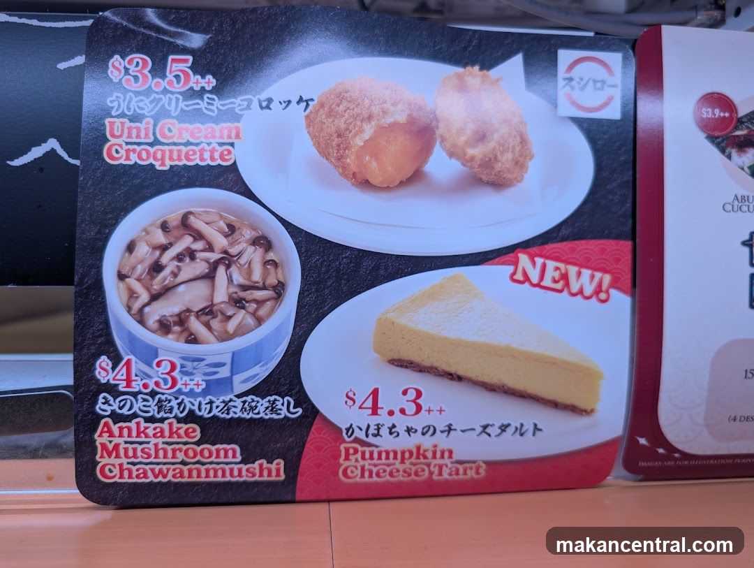 Food Menu Display