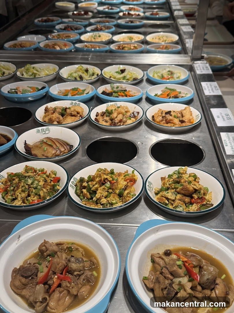 Buffet Food Display