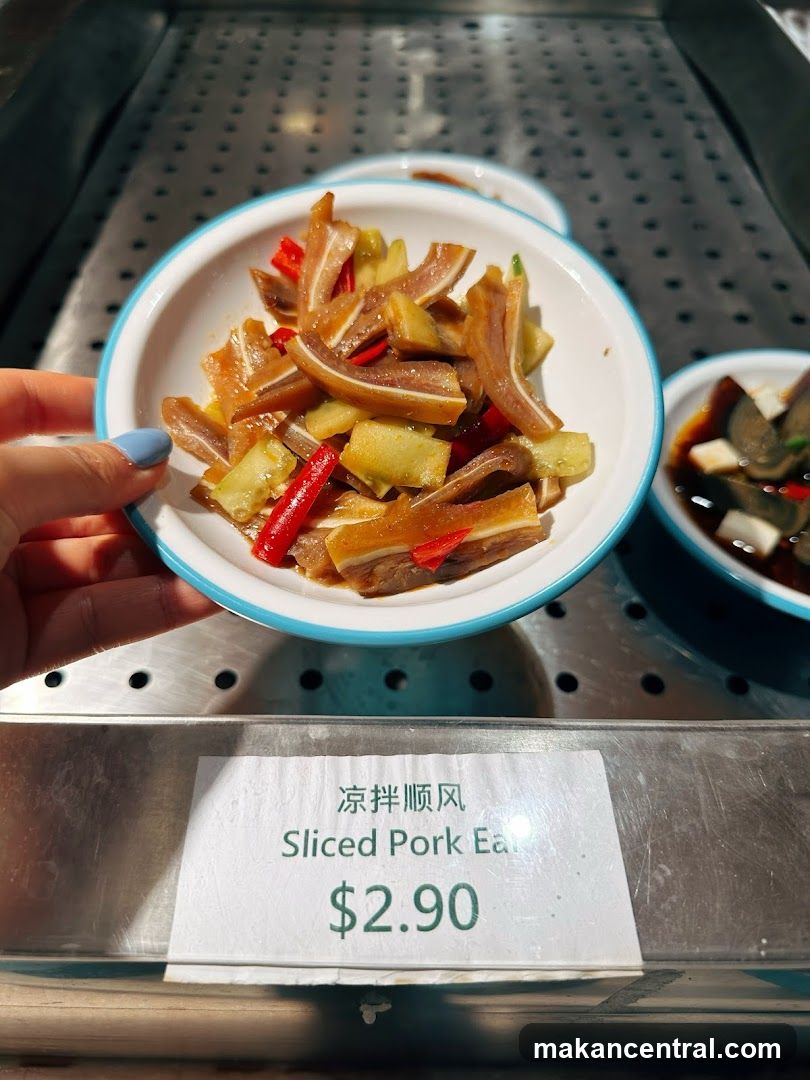 Sliced Pork Ear Dish