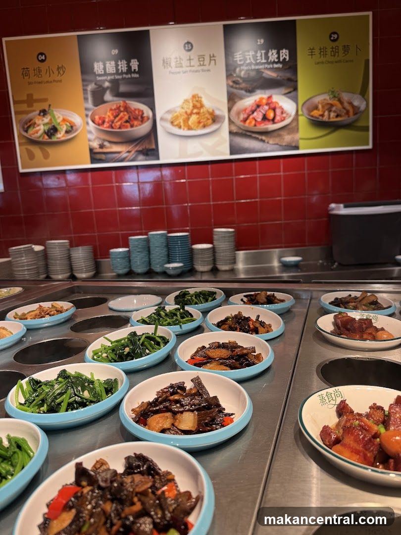 Buffet Food Display