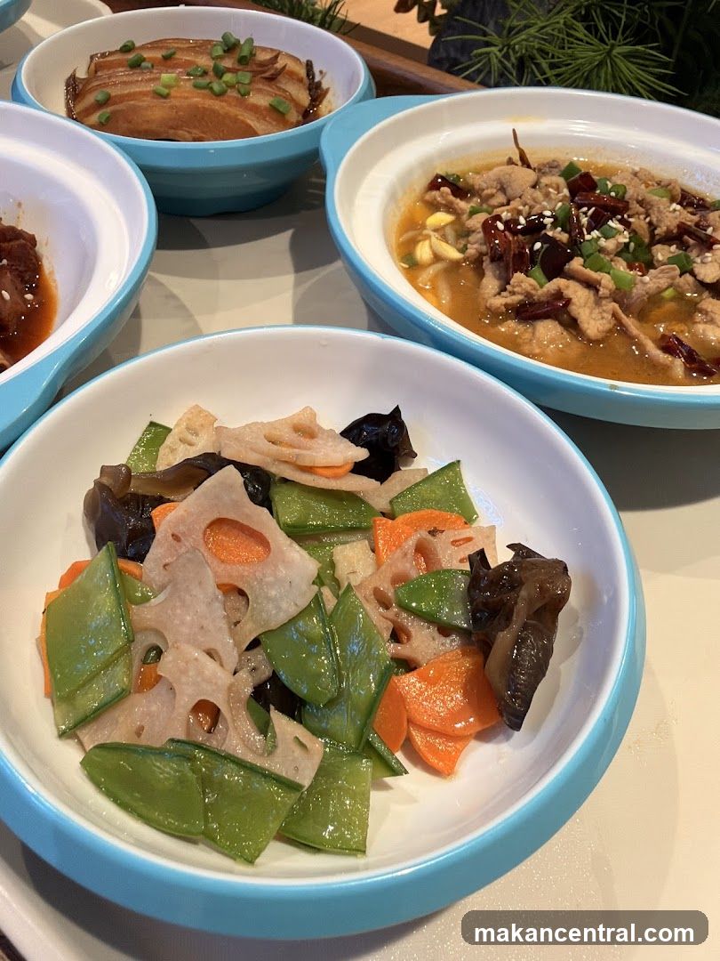 Assortment of Chinese Dishes
