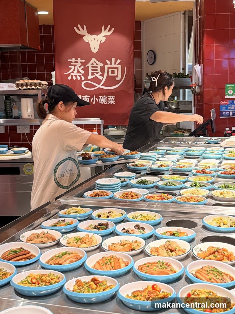 Buffet Food Display