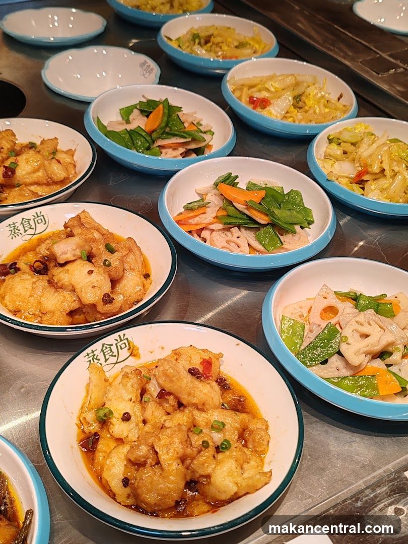 Assortment of Chinese Dishes