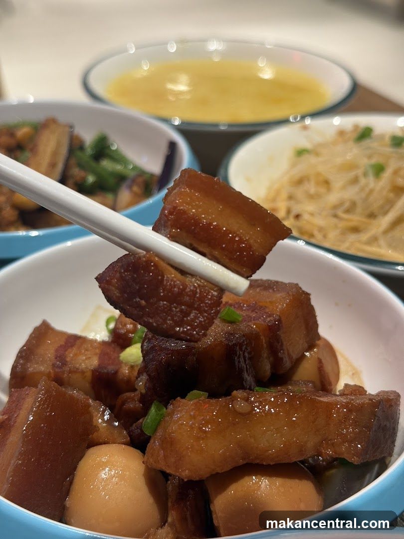 Braised Pork Belly with Eggs