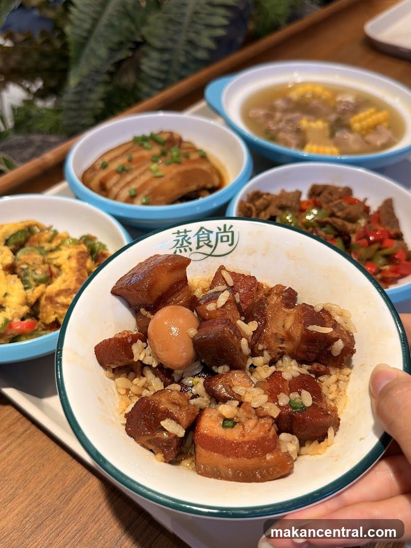 Braised Pork Belly with Rice