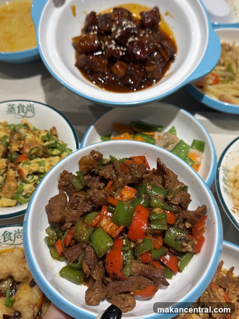 Assortment of Chinese Dishes