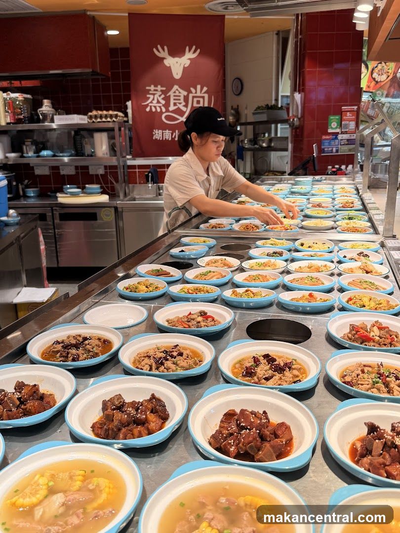 Buffet Food Display