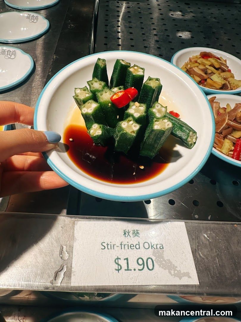 Stir-fried Okra
