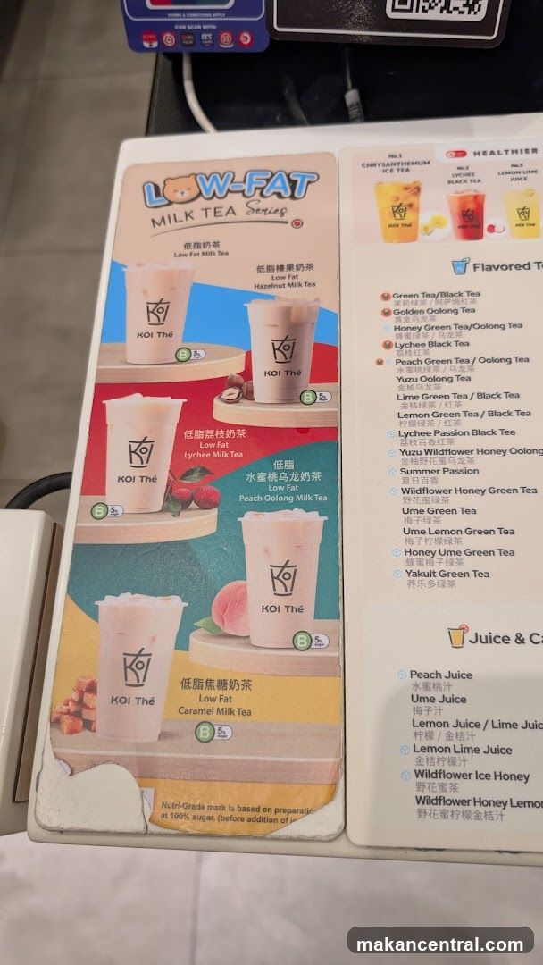 Low-Fat Milk Tea Series