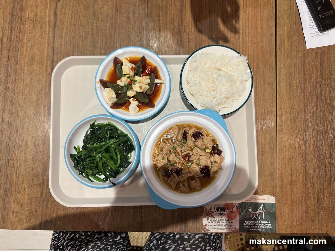 Meal Tray with Food