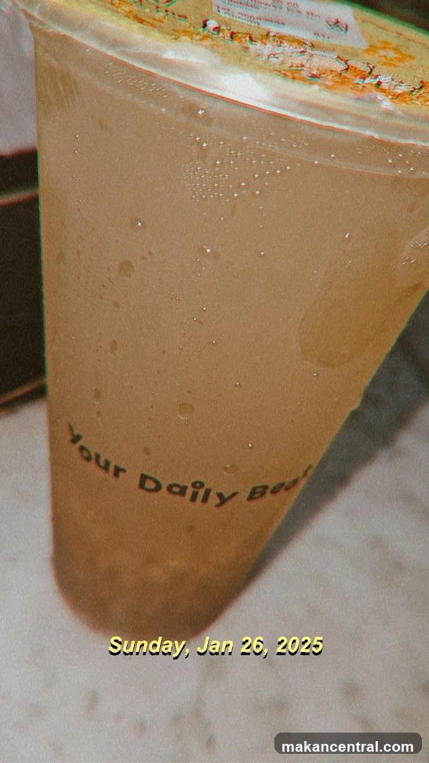Beverage Cup with Text