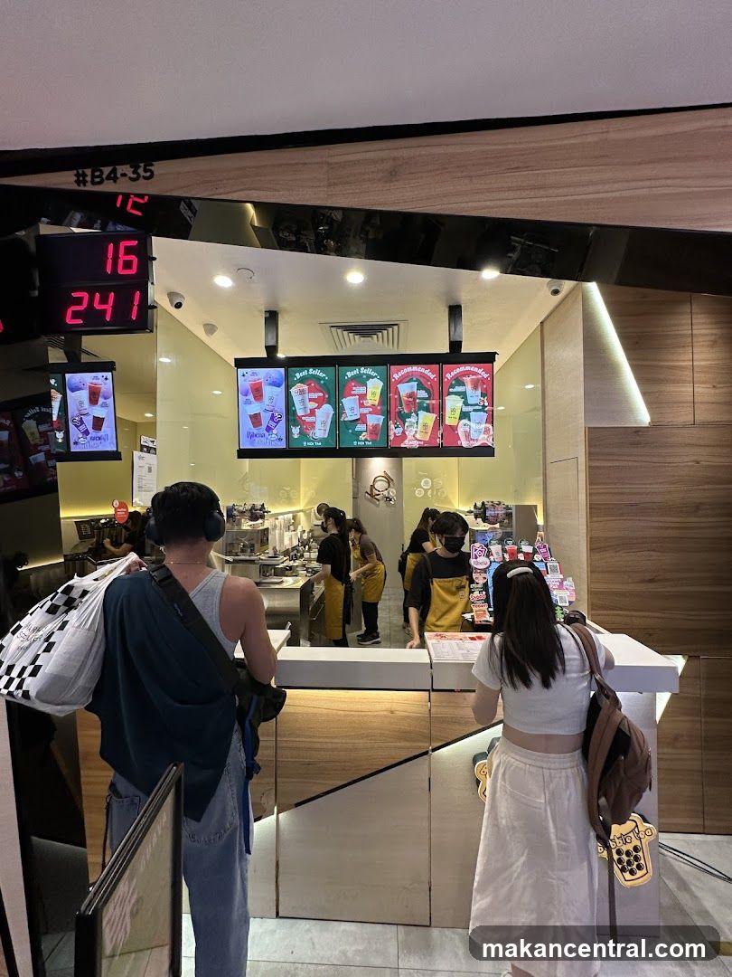Bubble Tea Shop Counter