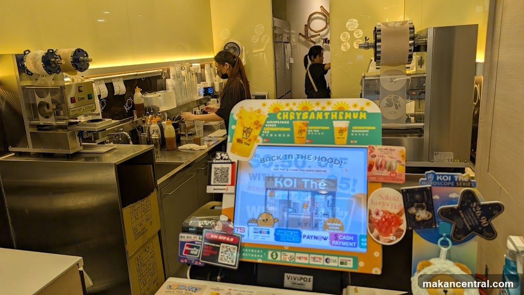 Bubble Tea Shop Counter