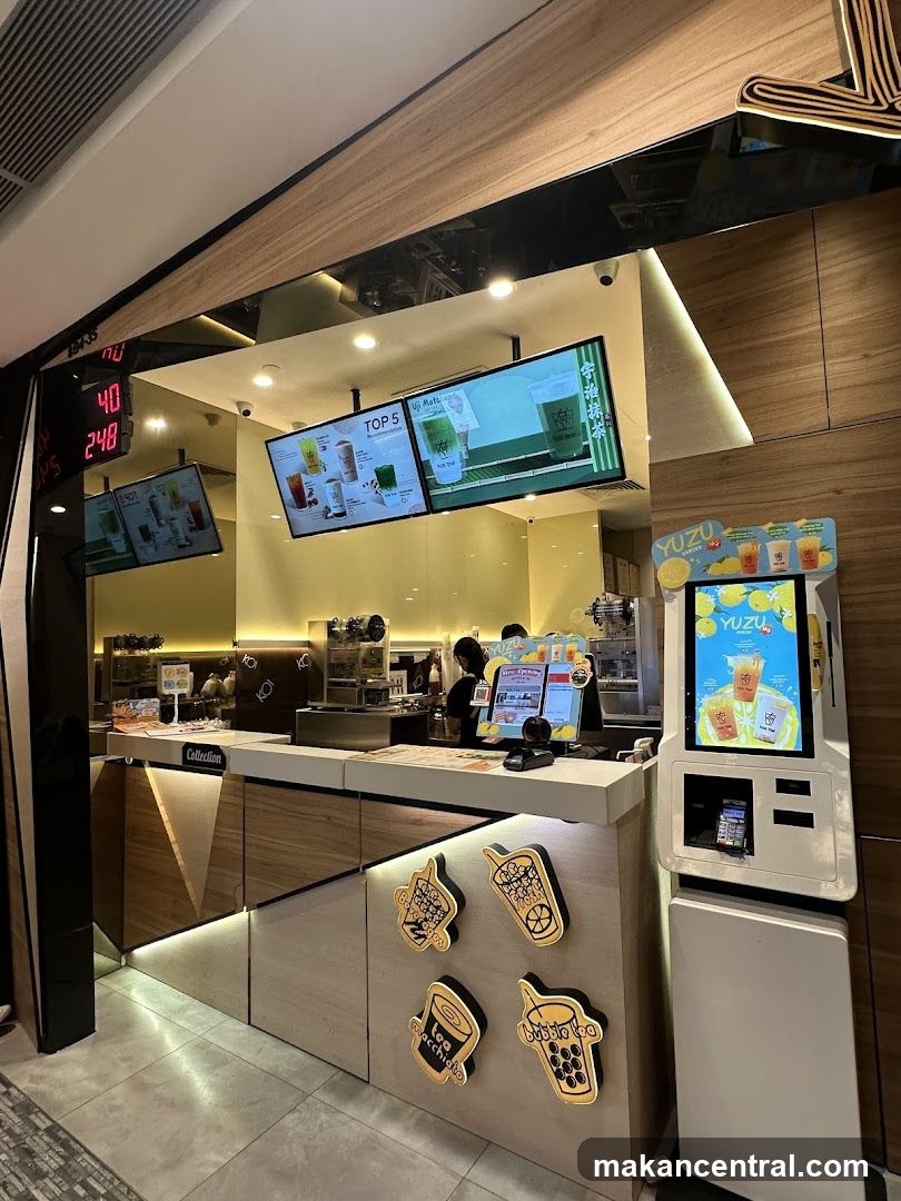 Bubble Tea Shop Counter