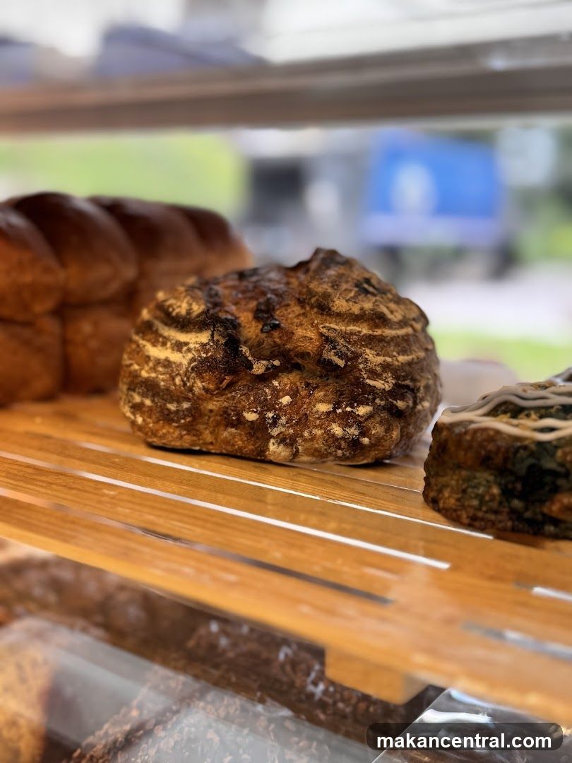 Artisan Breads in Display Case