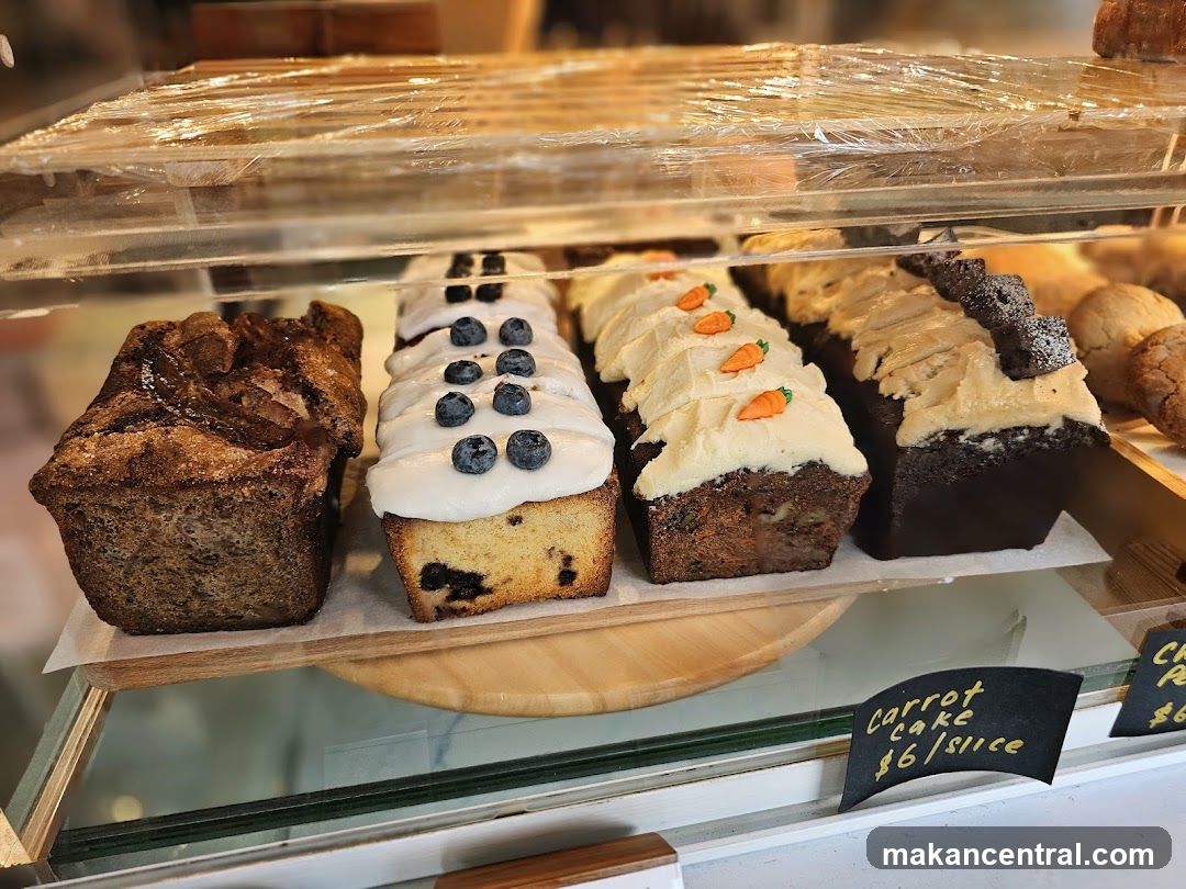 Loaf Cakes in Display Case