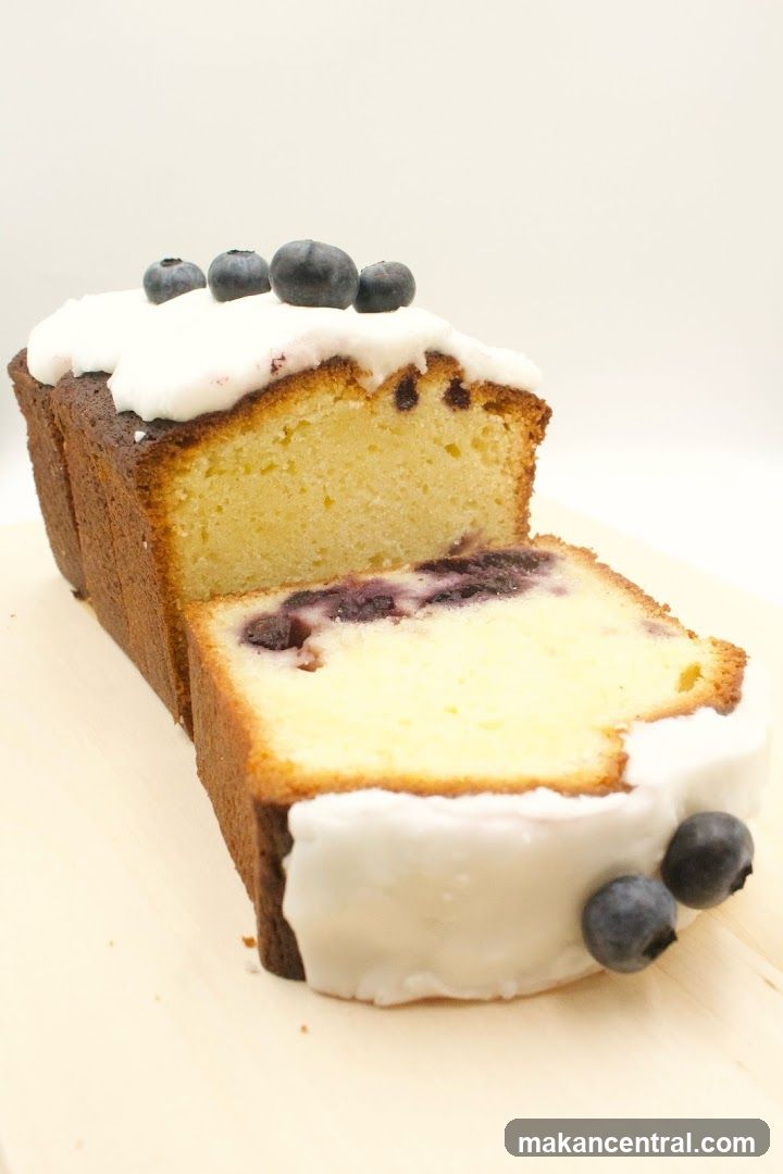 Blueberry Loaf Cake