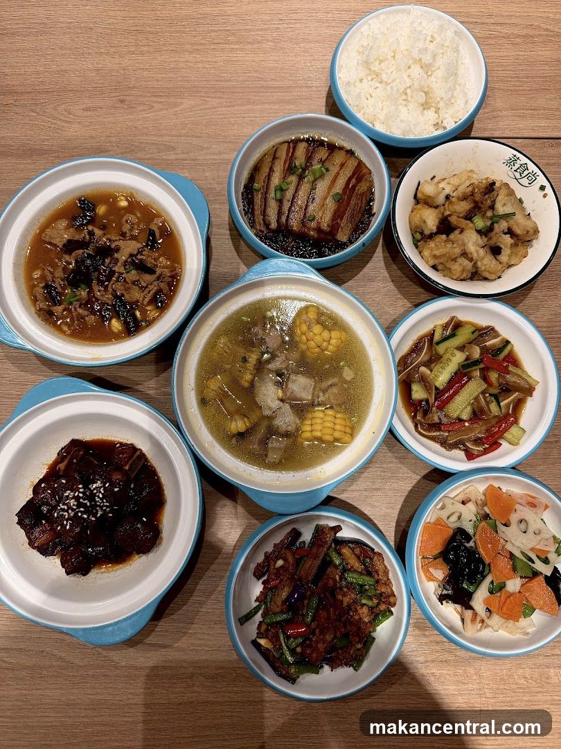 Assortment of Chinese Dishes
