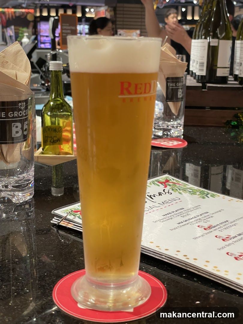 Beer and Christmas Menu