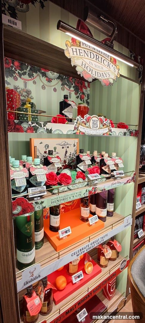 Holiday Display of Spirits