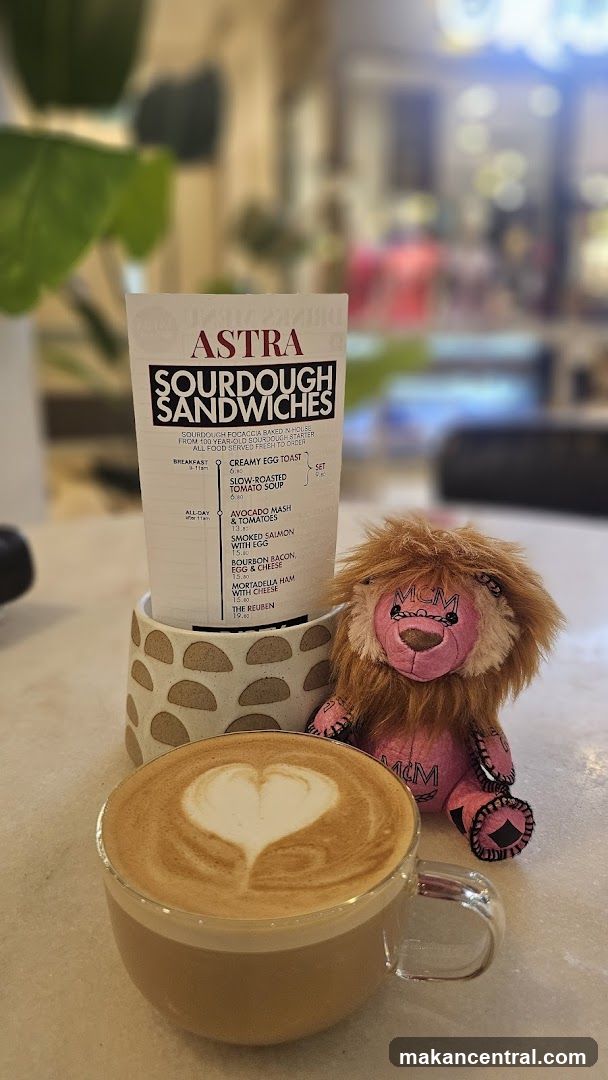 Coffee and Sourdough Sandwich Menu