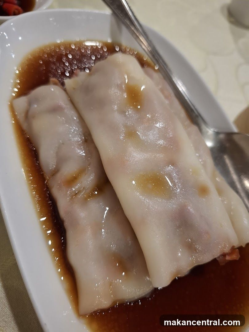 Steamed Rice Rolls