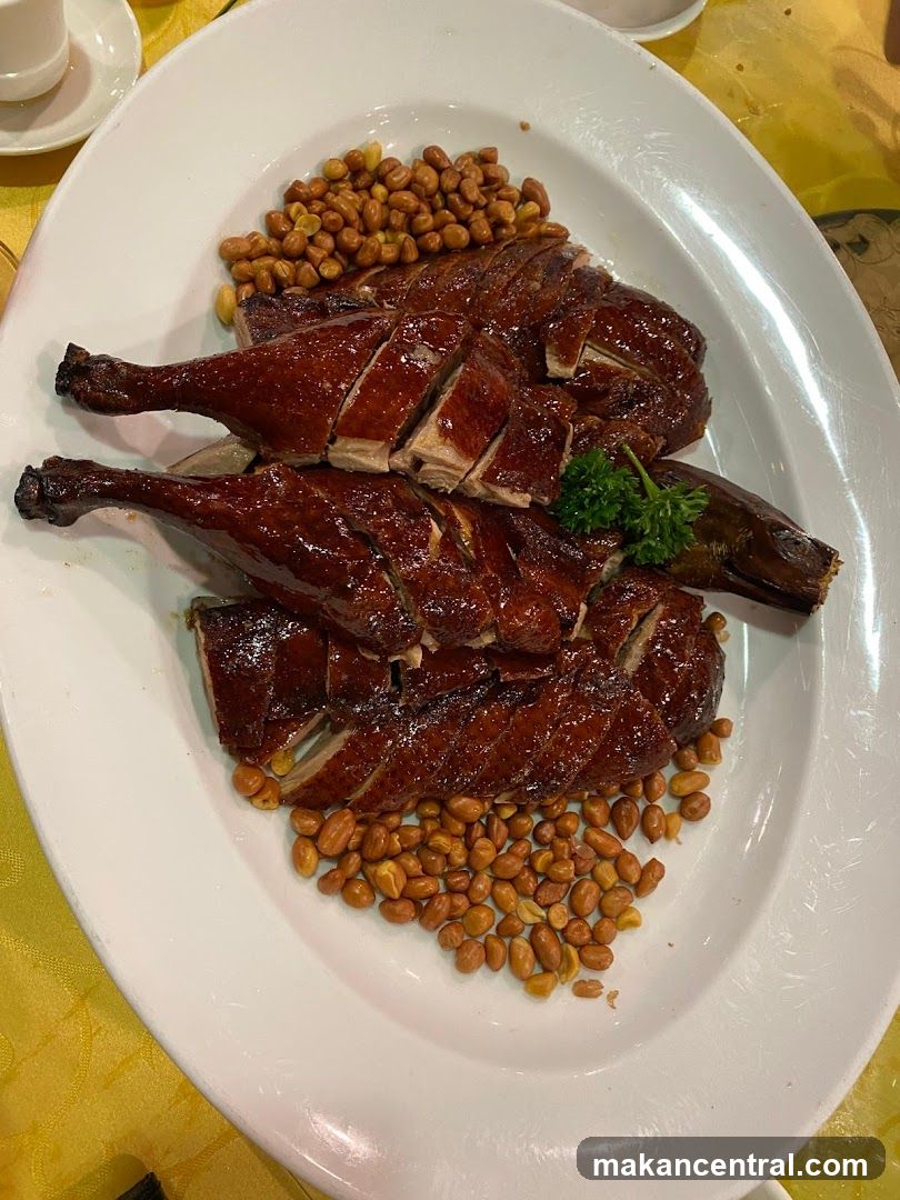 Roasted Duck with Peanuts