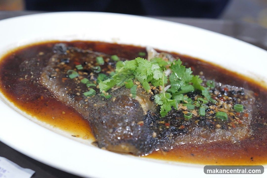 Steamed Fish with Sauce