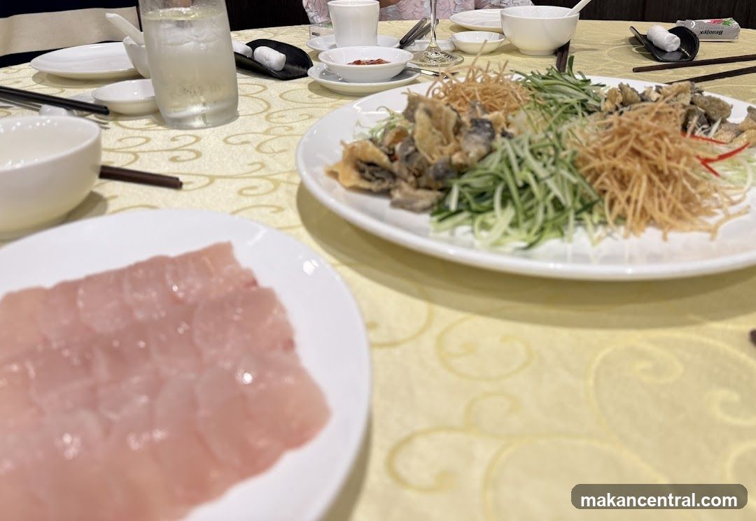 Sashimi and Salad