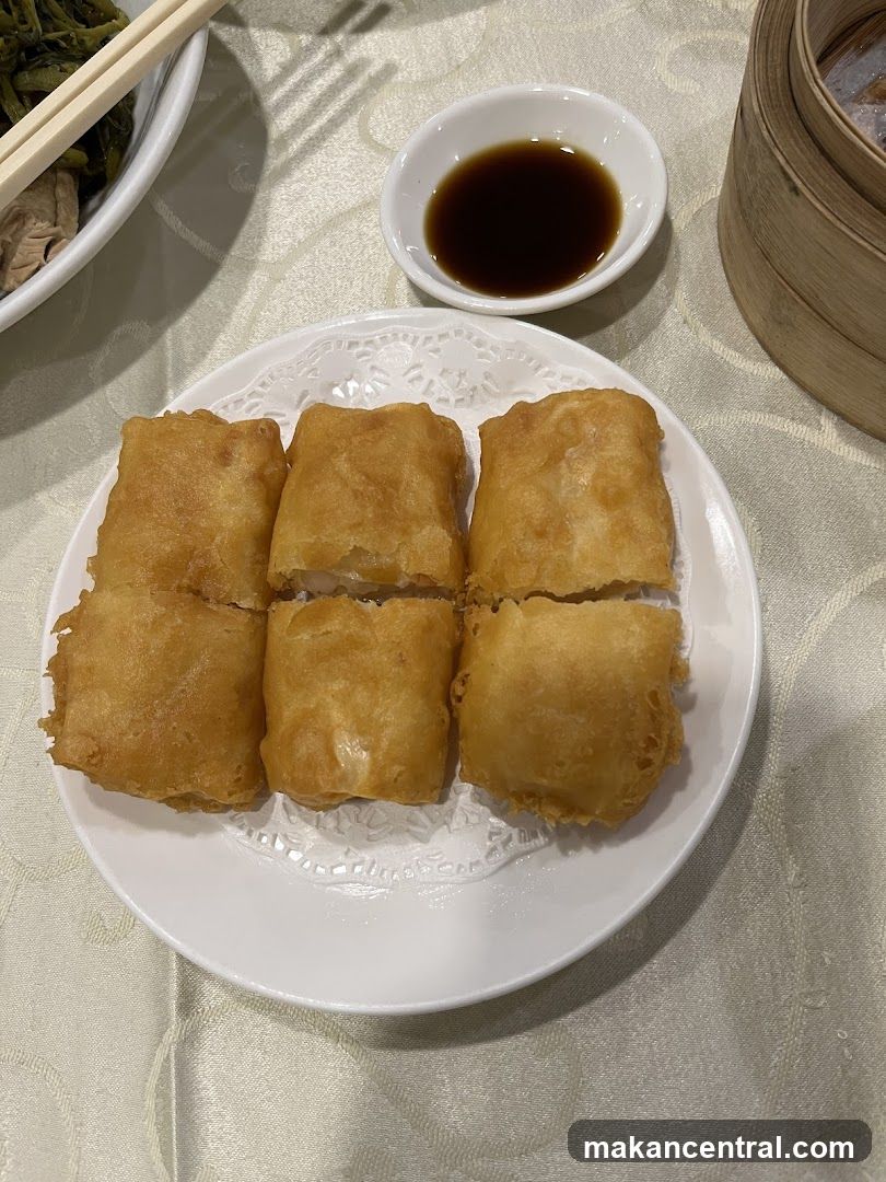 Fried Spring Rolls with Dipping Sauce