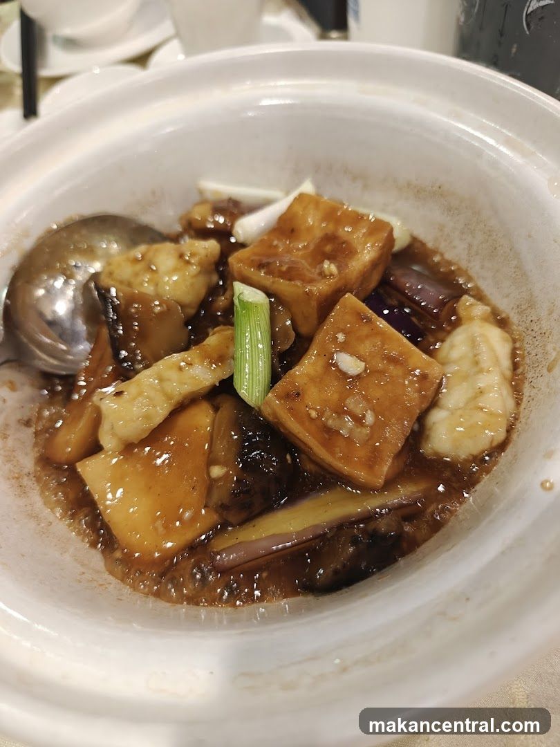 Braised Tofu and Eggplant