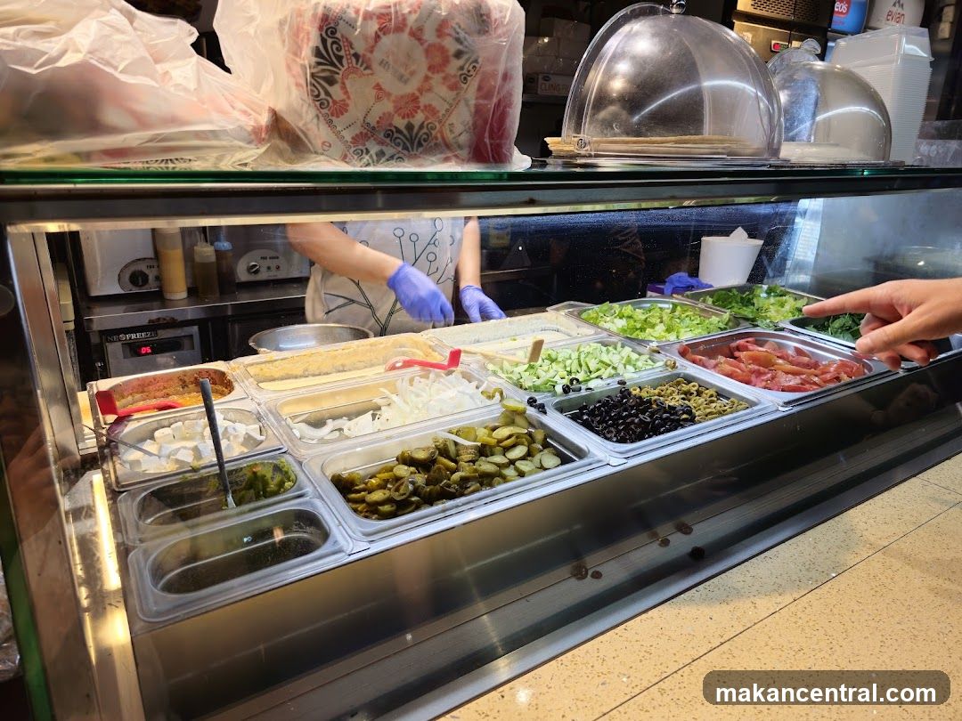 Sandwich Toppings Display