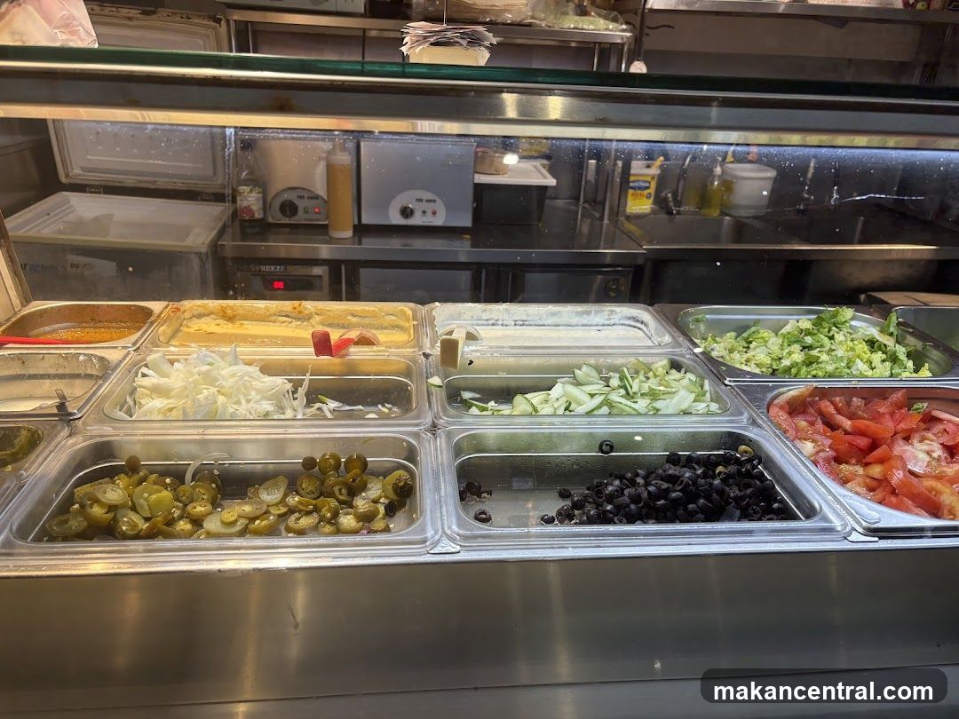 Deli Counter with Toppings