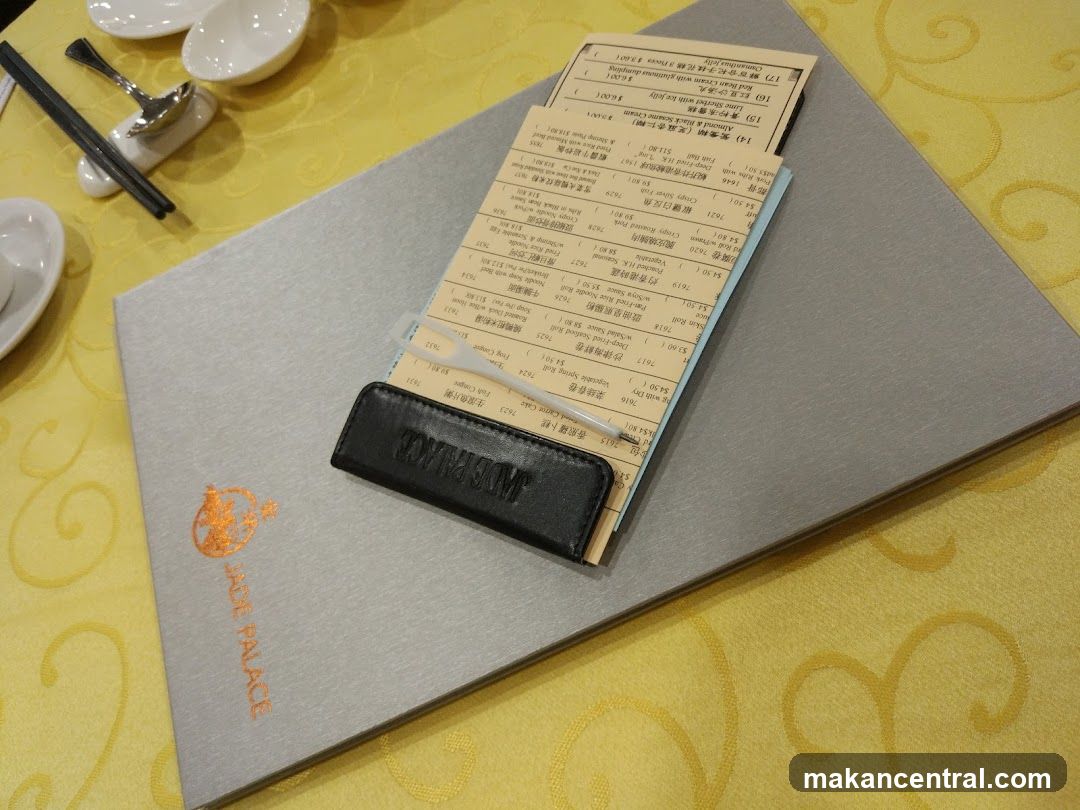 Jade Palace Menu