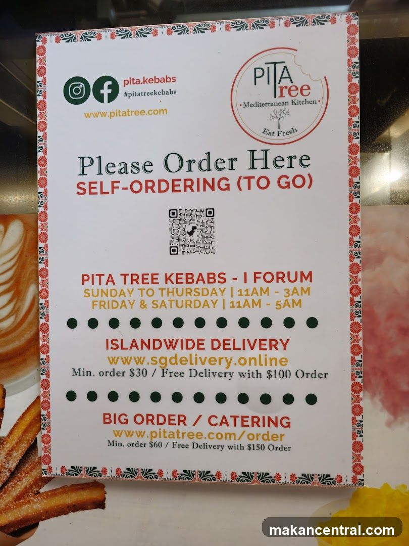Pita Tree Kebabs Ordering Information