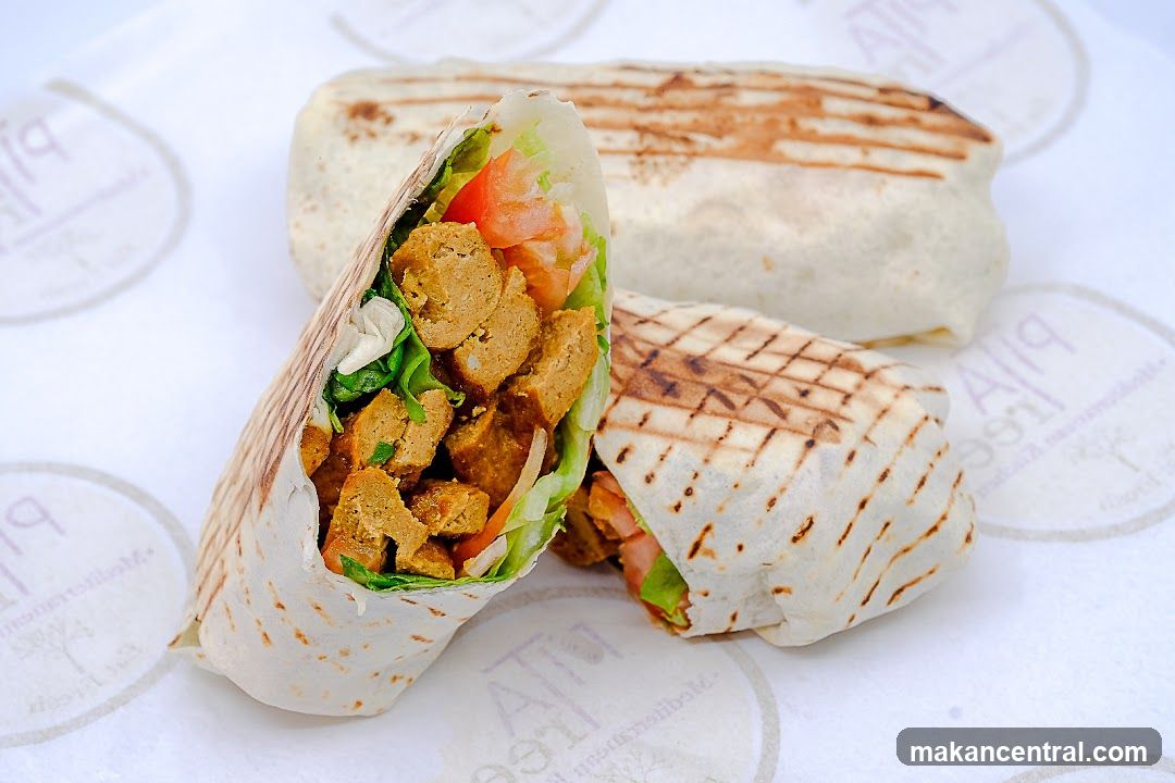 Wraps with Meat and Vegetables