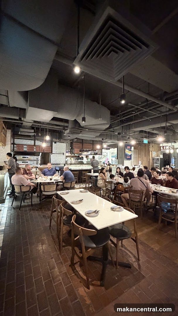 Restaurant Interior with Diners