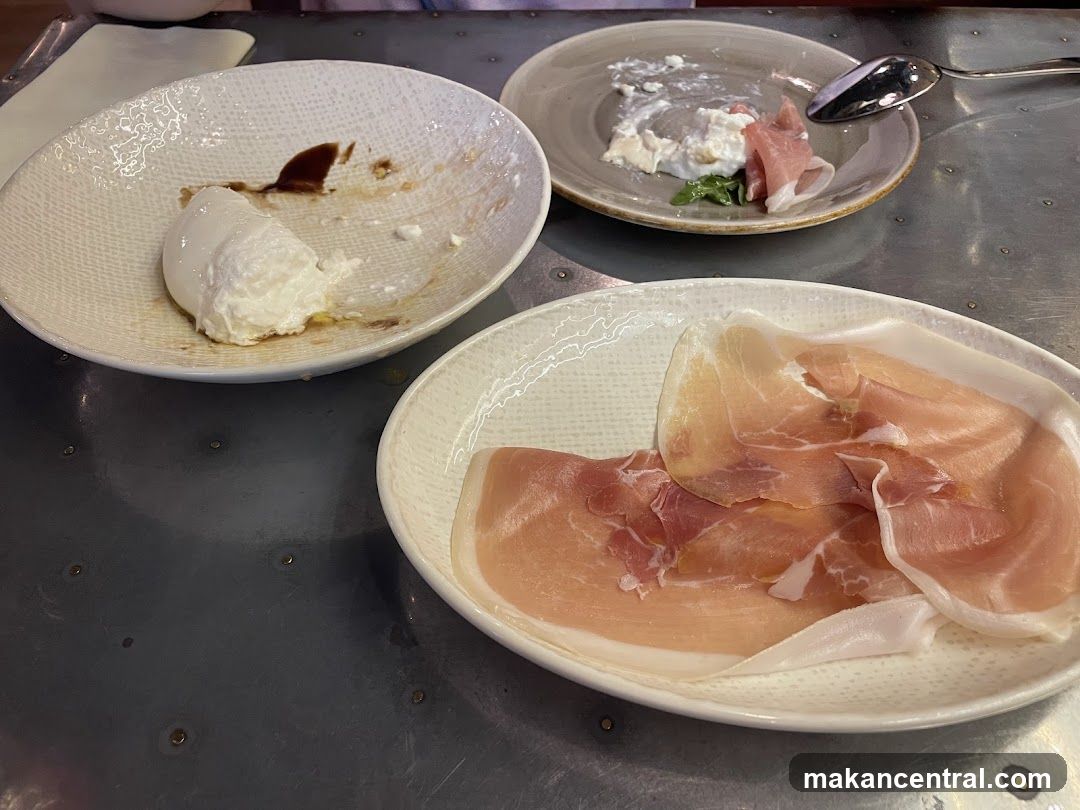 Prosciutto and Burrata
