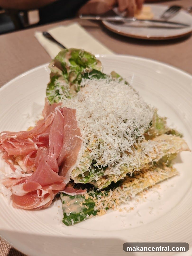 Salad with Prosciutto and Parmesan