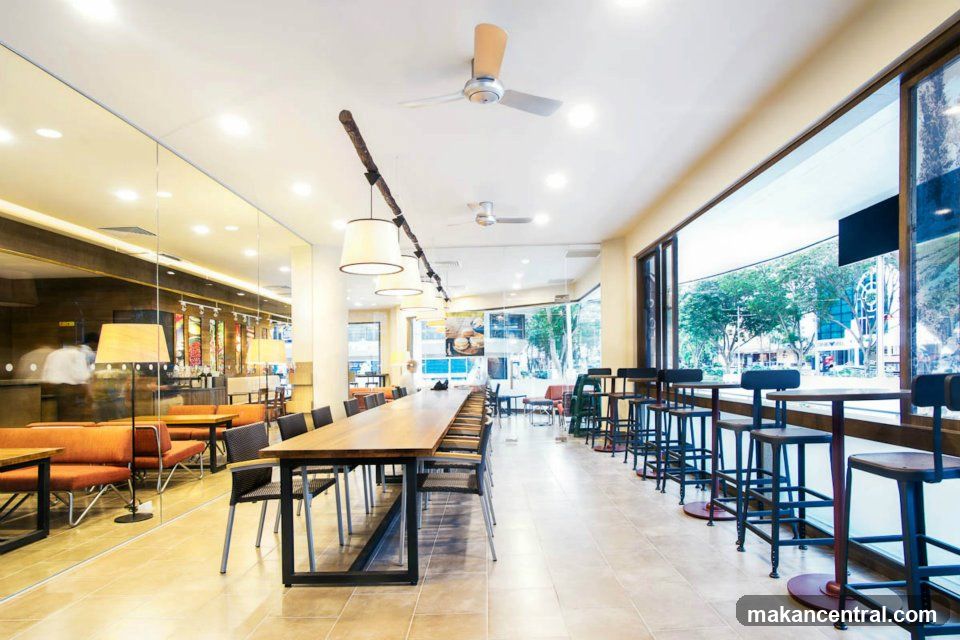 Modern Cafe Interior
