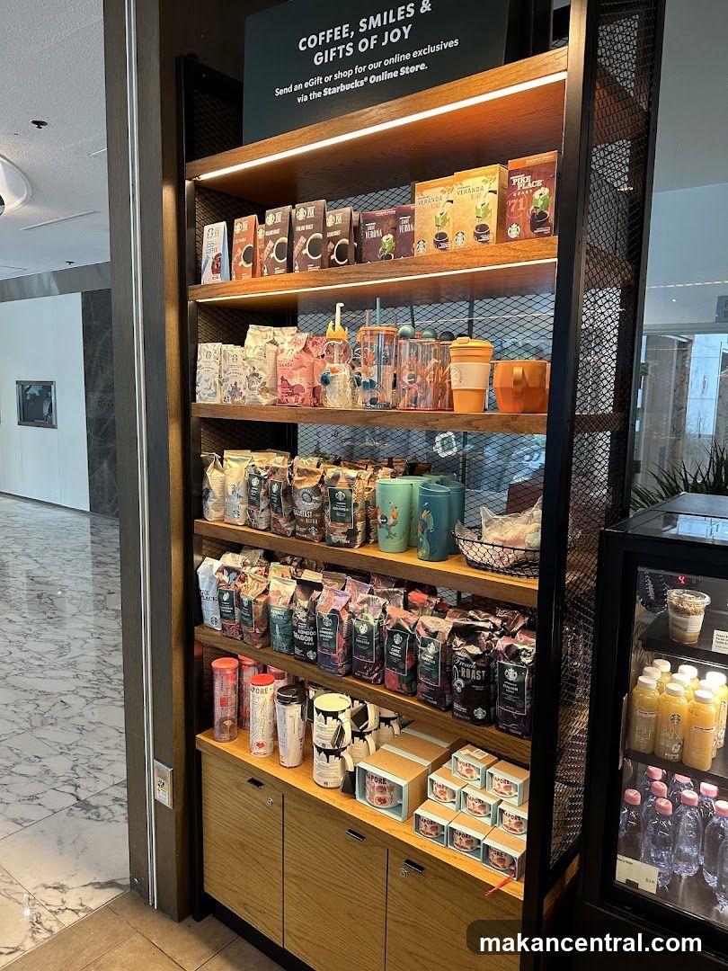 Starbucks Merchandise Display