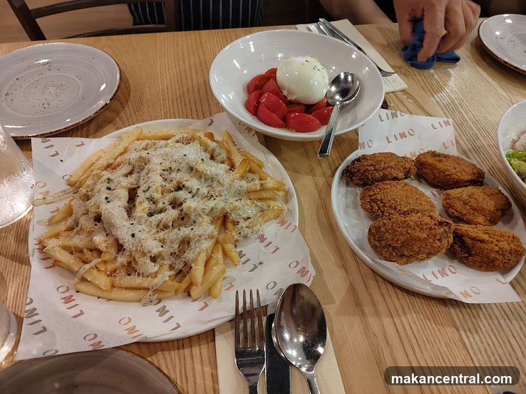 Fried Chicken and Fries