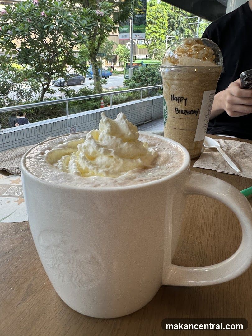 Whipped Cream Topped Drink
