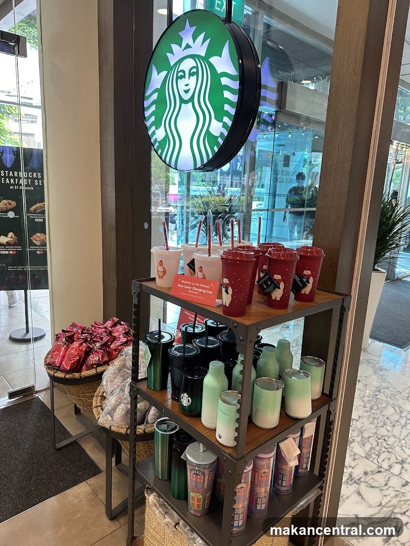 Starbucks Merchandise Display