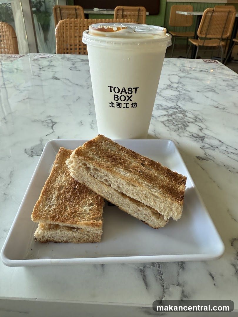 Toast Box Drink and Toast