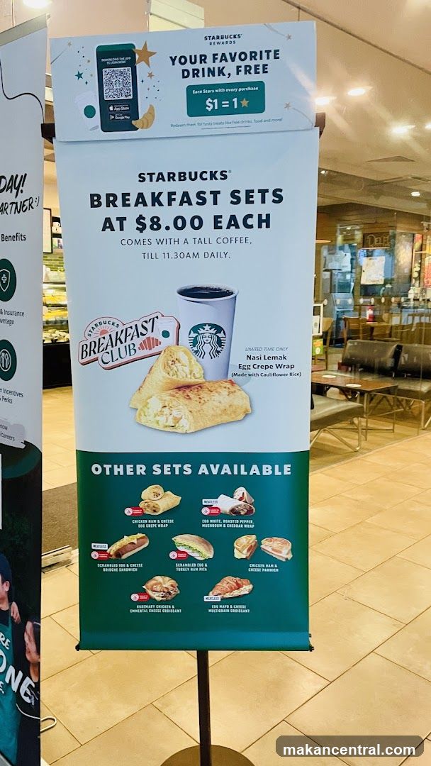Starbucks Breakfast Sets Promotion