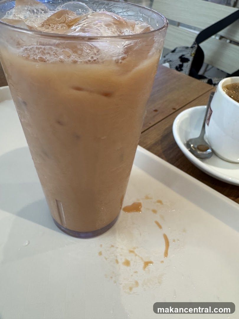 Iced Milk Tea and Coffee