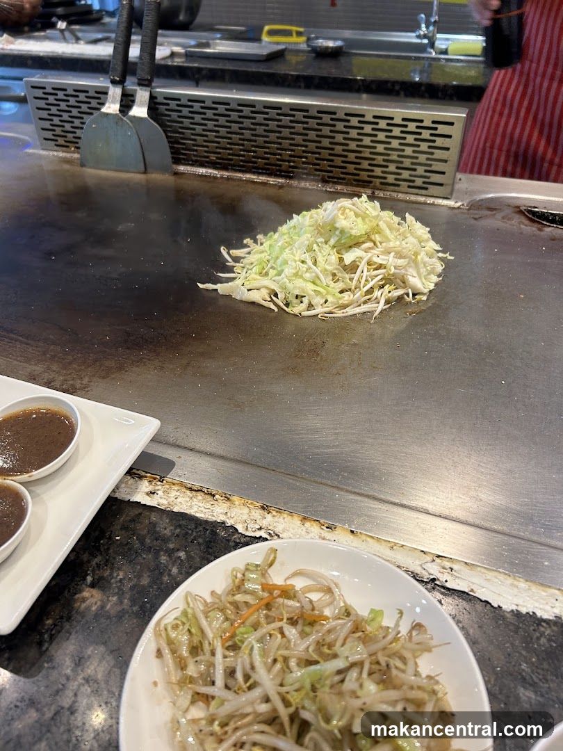 Teppanyaki Grill with Vegetables