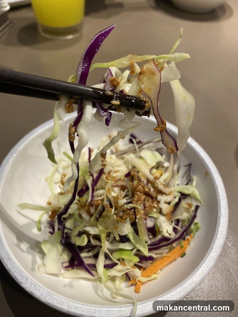 Salad with Chopsticks