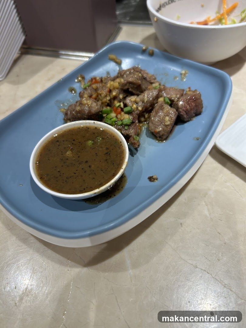 Beef Bites with Dipping Sauce